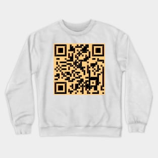 QR Warning Crewneck Sweatshirt